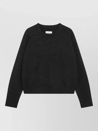 Loulou Studio Wool Jumper In Black