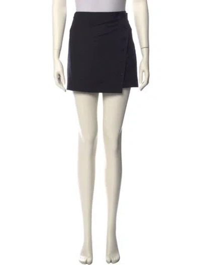 Pre-owned Loulou Studio Wool Mini Skirt In Neutral