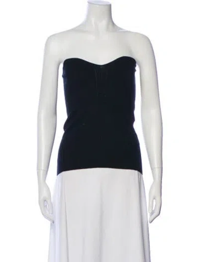 Pre-owned Loulou Studio Wool One-shoulder Sweater In Black