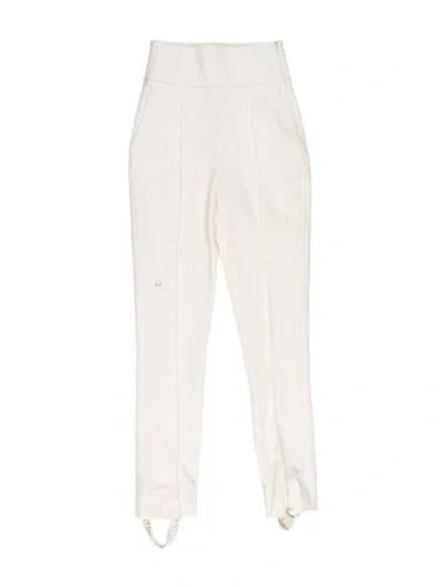 Pre-owned Loulou Studio Wool Pants W/ Tags In White