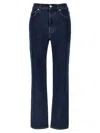 Loulou Studio Classic Wular Denim Jeans In Blue