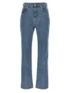 Loulou Studio Wular Jeans In Blue
