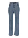 Loulou Studio + Net Sustain Wular High-rise Straight-leg Organic Jeans In Light Blue