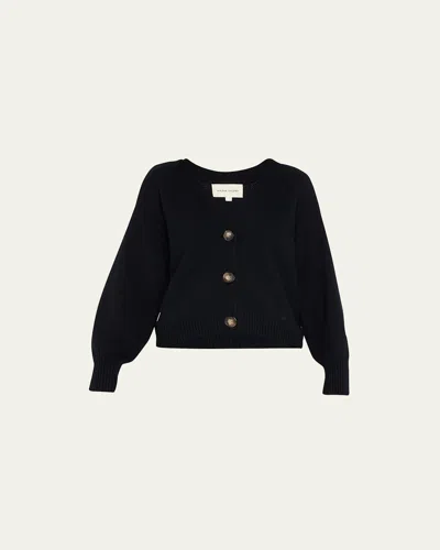 Loulou Studio Zanzibar Cropped Wool-cashmere Cardigan
