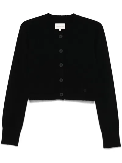 Loulou Studio Zephir Cardigan In Black