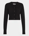 Loulou Studio Zephyr Knit Cardigan For Chic Elegance In Black