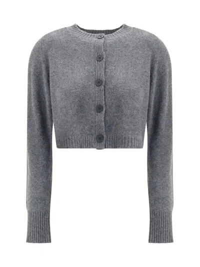 LOULOU STUDIO CASHMERE CROP CARDIGAN