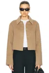 Loulou Studio Zhanna Jacket In Mink Taupe