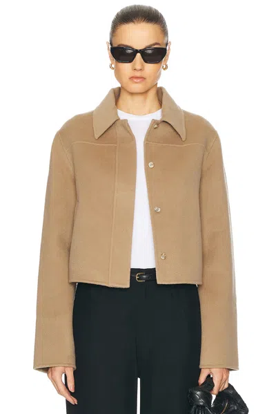 Loulou Studio Zhanna Jacket In Mink Taupe