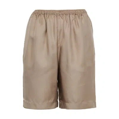 Loulou Studio Zinia Shorts In White