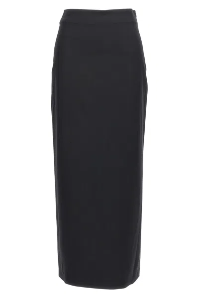 LOULOU STUDIO LOULOU STUDIO MIDI PENCIL SKIRT