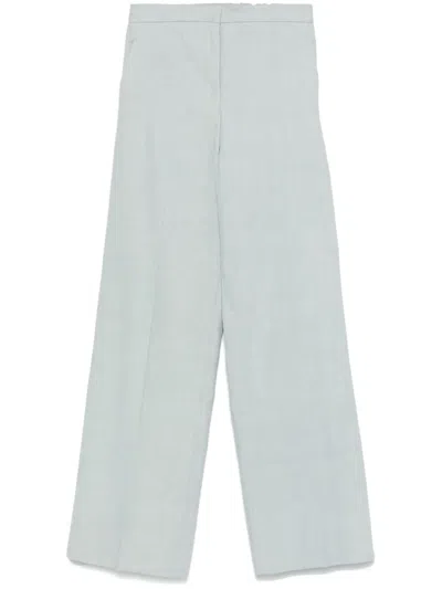 Loulou Studio Zora Trousers In Light Blue