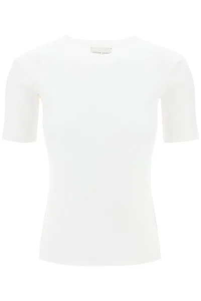 Loulou Studio White Avalyn T-shirt