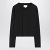 Loulou Studio Black Cotton Crew-neck T-shirt In Black