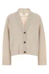 Loulou Studio Loulou Sand Cashmere Kaia Cardigan