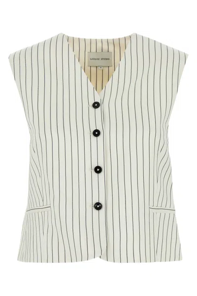 Loulou Studio Vest-36 Nd Loulou Female In Green