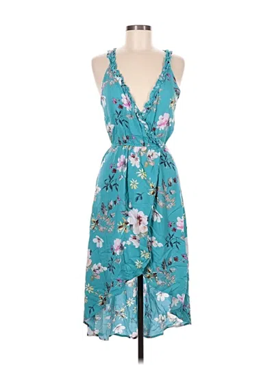 Pre-owned Louna Casual Dress In Blue