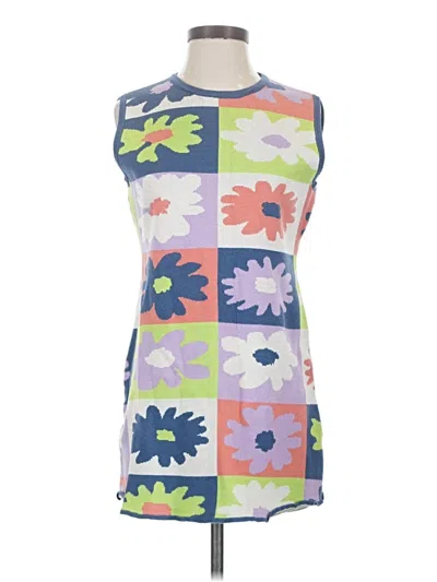 Pre-owned Louna Casual Dress In Blue