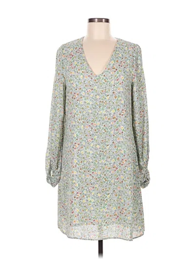 Pre-owned Louna Casual Dress In Gray