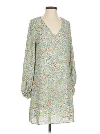 Pre-owned Louna Casual Dress In Green