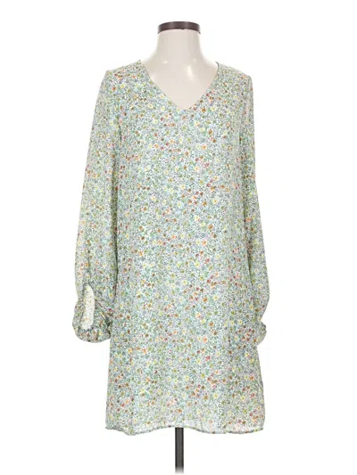 Pre-owned Louna Casual Dress In Green
