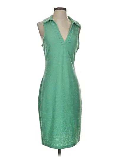 Pre-owned Louna Casual Dress In Green