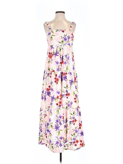 Pre-owned Louna Casual Dress In Pink