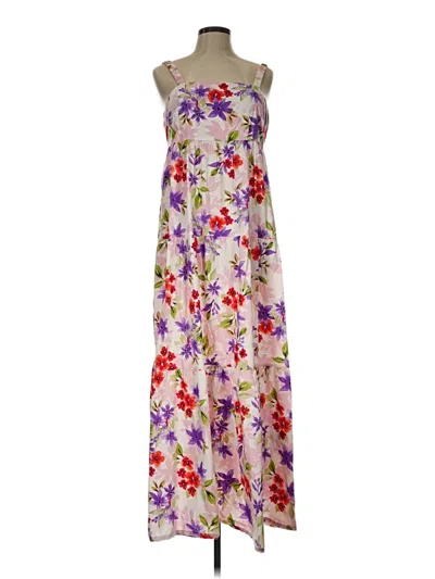 Pre-owned Louna Casual Dress In Purple