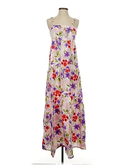 Pre-owned Louna Casual Dress In Purple