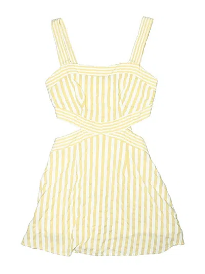 Pre-owned Louna Casual Dress In Yellow