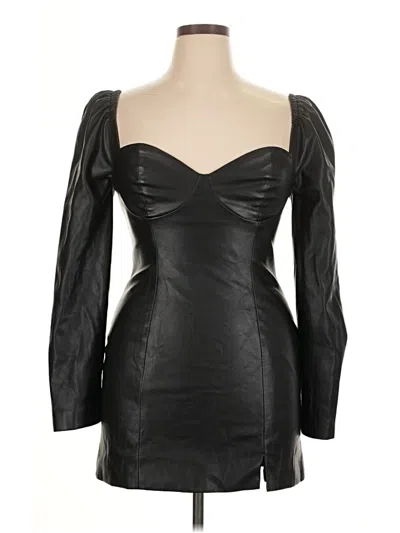 Pre-owned Louna Cocktail Dress In Black