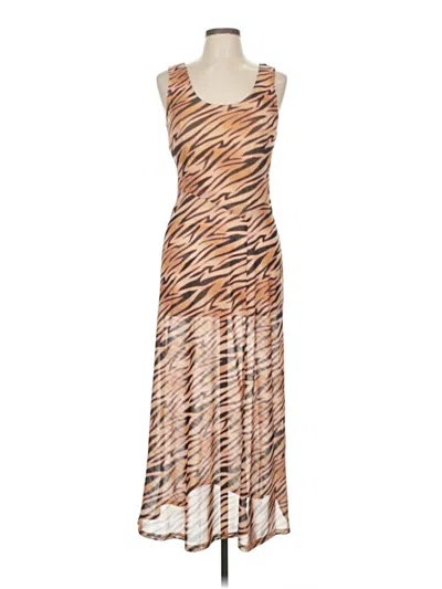 Pre-owned Louna Cocktail Dress In Tan