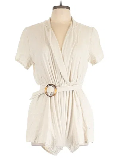 Pre-owned Louna Romper In Brown