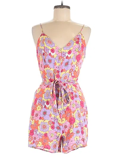 Pre-owned Louna Romper In Pink