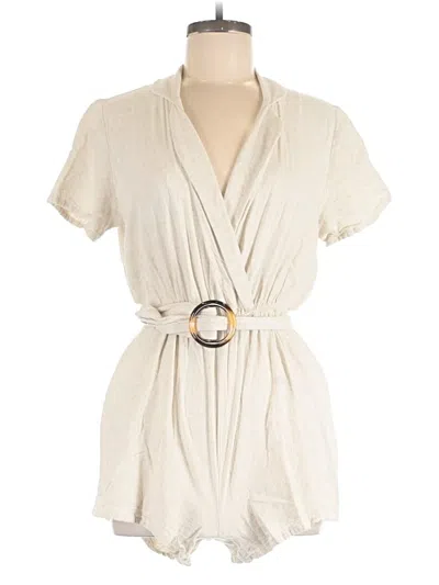 Pre-owned Louna Romper In White