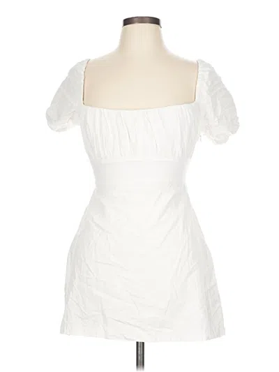 Pre-owned Louna Sleeveless Top White Sweetheart Neckline Tops