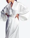 Louneste Kimberly Kimono In White In White