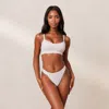 Lounge Bare Bra In White