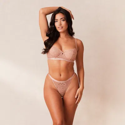 Lounge Blossom Balcony Bra In Neutral
