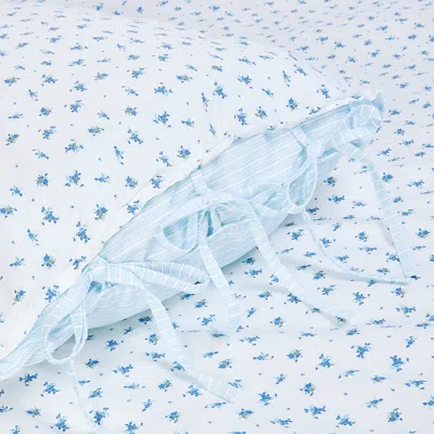 Lounge Blue Floral Print