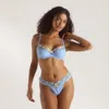 Lounge Breeze Balcony Bra In Blue