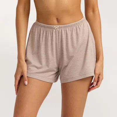 Lounge Brown Marl In White