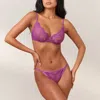Lounge Charmed Balcony Bra In Purple