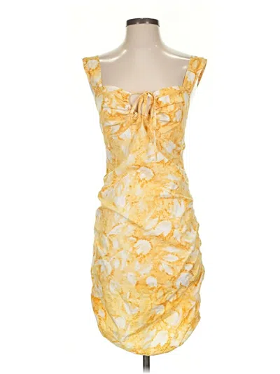Pre-owned Lounge Cocktail Dress In Yellow