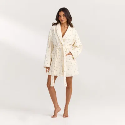 Lounge Ditsy Floral Print In Neutral