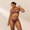 Lounge Everyday High Push-up Bra In Brown