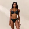 Lounge Invisible Form T-shirt Bra In Black