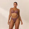 Lounge Invisible Form T-shirt Bra In Purple