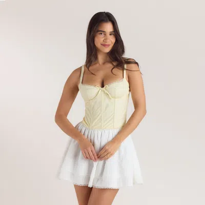 Lounge Lemon Floral In Yellow