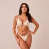 Lounge Light Non-wire Plunge T-shirt Bra In White